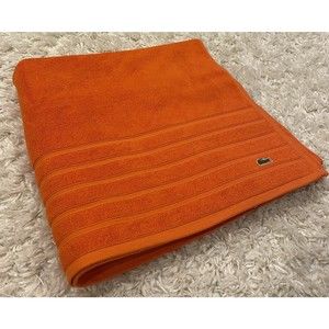 Croc Solid 35" x 70" Bath Sheet Towel Orangeade Bright Orange 2017 Pumpkin